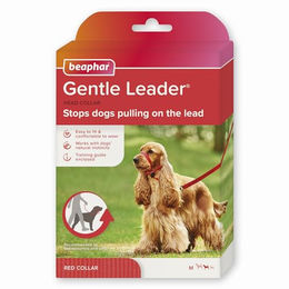 Beaphar Gentle Leader Hundehalfter für mittlere Hunde in Rot Größe M – Bild 1 von 8