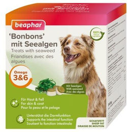 Beaphar Haut- und Fellkur Bonbons für Hunde mit Seealgen getreidefrei 245g - 245 g – Bild 1 von 12