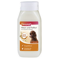 Produktbild von Beaphar Haut- und Fellkur für Hunde mit natürlichem Schafsfett, 430 ml - 430 ml