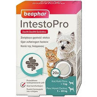 Produktbild von Beaphar IntestoPro Tabletten für Hunde und Katzen zur Unterstützung von Magen-Darm-Funktion und Immunsystem 20 Stück