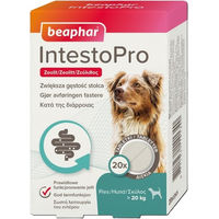 Produktbild von Beaphar IntestoPro Tabletten zur Unterstützung der Magen-Darm-Gesundheit für Hunde großer Rassen 20 Stk.