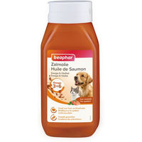 Produktbild von Beaphar Lachsöl für Hunde und Katzen zur Unterstützung von Haut, Fell, Gelenken und Herz - 430 ml