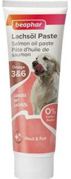 Beaphar Lachsöl Paste für Hunde mit Lachs Huhn und Ente Haut & Fell Supplement 250g - 250 g – Bild 1 von 5