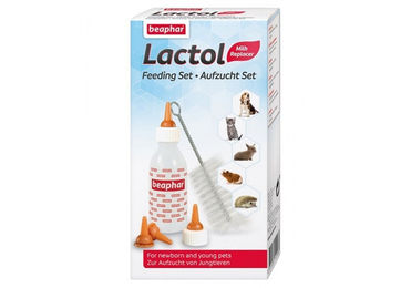 Beaphar Lactol Aufzucht Set für Welpen mit Flasche, Sauger und Reinigungsbürste – Bild 1 von 3
