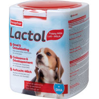 Produktbild von Beaphar Lactol Aufzuchtmilch Pulver für Welpen mit Molkeprotein 3 x 500 g - 3 x 500 g