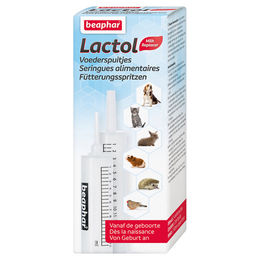 Produktbild von Beaphar Lactol Fütterungsspritzen für Welpen aus Kunststoff transparent 2 Stück - 2 x 14 ml