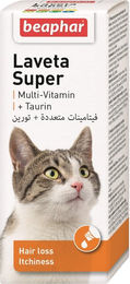 Produktbild von Beaphar Laveta Super Multivitaminpräparat Vitamintropfen für Haut und Fell 50 ml
