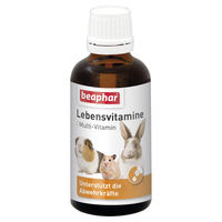 Produktbild von Beaphar Lebensvitamine für Nager und Kleinsäuger 50 ml - 50 ml