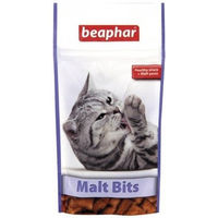 Produktbild von Beaphar Malt Bits Katzen Leckerli zur Unterstützung von Magen-Darm, Haut und Fell 35 g - 35 g