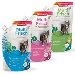 Beaphar Multi Frisch Katzenstreu Orchideenzauber 400g - 400 g – Bild 1 von 6
