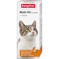 Produktbild von Beaphar Multi-Vit Laveta Haut-Fell-Supplement für Vitamine und Pflege 50 ml