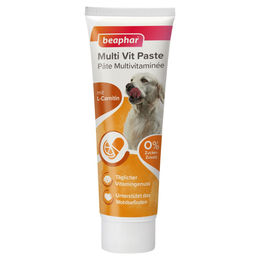 Beaphar Multi Vitamin-Paste für Hunde ohne Zucker zur Unterstützung von Haut, Fell, Gelenken und Knochen 100g - 100 g – Bild 1 von 2
