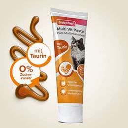 Beaphar Multi Vitamin Paste für Katzen zur Unterstützung von Haut und Fell 250 g - 250 g – Bild 1 von 4
