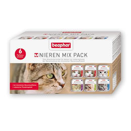Beaphar Nierendiät Mix Pack Katzen Diätfutter Nassfutter 600 g - 6 x 100 g – Bild 1 von 13