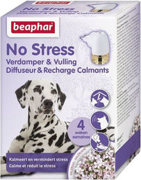 Produktbild von Beaphar No Stress Diffuser mit Nachfüllpackung 30 ml Verhaltensaroma für Hunde