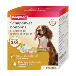 Beaphar Schaffett Bonbons Knoblauch Mini Haut-Fell-Supplement 245g – Bild 1 von 3