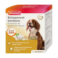 Produktbild von Beaphar Schaffett Bonbons Knoblauch Mini Haut-Fell-Supplement 245g
