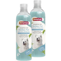 Produktbild von Beaphar Shampoo für weißes Fell 2x250ml