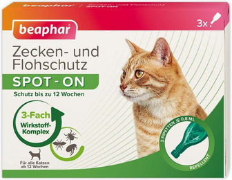 Beaphar Spot-On Zecken- und Flohschutz für Katzen und Kitten – Bild 1 von 5