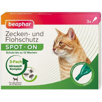 Produktbild von Beaphar Spot-On Zecken- und Flohschutz für Katzen und Kitten