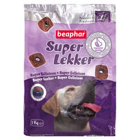 Produktbild von Beaphar Super Lekker Kausnack Rind für Adult 1 kg - 1 kg