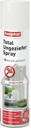 Produktbild von Beaphar Ungeziefer Spray Total Umgebungsspray gegen Flöhe, Zecken, Läuse und Milben 400ml