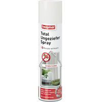 Produktbild von Beaphar Ungeziefer Spray Total Umgebungsspray gegen Flöhe, Zecken, Läuse und Milben 400ml