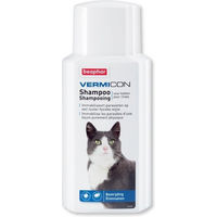 Produktbild von Beaphar Vermicon Shampoo für Katzen und Kitten gegen Flöhe und Zecken 200ml