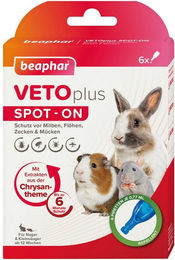 Beaphar VETOplus Spot-On Zeckenschutzmittel für Nager und Kleinsäuger – Bild 1 von 2