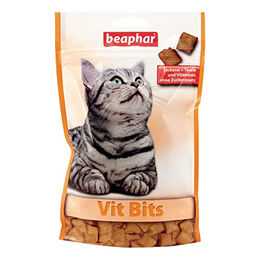 Beaphar Vit-Bits Katzensnacks Lachs zur Unterstützung von Haut und Fell 150 g - 150 g – Bild 1 von 8