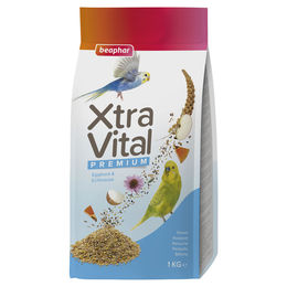Beaphar XtraVital Premium Hauptfutter für Wellensittiche und Papageien 1 kg - 1 kg – Bild 1 von 5
