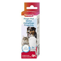 Produktbild von Beaphar Zahnpflege Fingerling für Hunde und Katzen 2 Stück