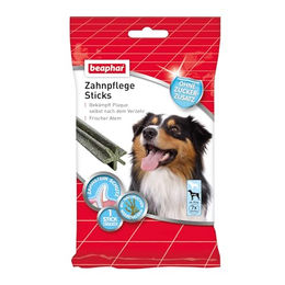 Beaphar Zahnpflege-Snack für Hunde mittlere Rassen Adult ohne Zucker und Farbstoffe 182 g - 7 x 182 g – Bild 1 von 8