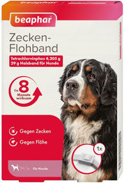 Beaphar Zecken-Flohband für Hunde mit Langzeitschutz extra lang – Bild 1 von 3
