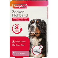 Produktbild von Beaphar Zecken-Flohband für Hunde mit Langzeitschutz extra lang