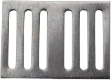 Produktbild von Beaumont Anschluss für flaches Band aus Aluminium in Silber