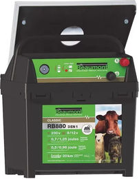 Produktbild von Beaumont Classic RB880 3-in-1 Mischstation mit Solarpanel in Schwarz aus Kunststoff
