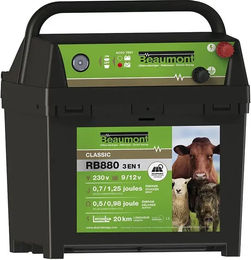 Produktbild von Beaumont Classic RB880 3-in-1 Station aus Kunststoff in Schwarz