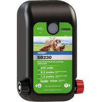 Produktbild von Beaumont Hobby SB230 Gemischte Stelle aus Kunststoff in Schwarz für Schaf, Huhn, Hund und Katze