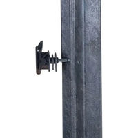 Produktbild von Beaumont Piquet Zaunkreuz aus recyceltem Kunststoff in Schwarz 4er Pack
