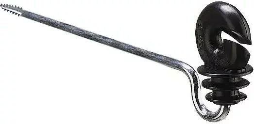 Produktbild von Beaumont Ringisolator Spreizer aus Kunststoff Schwarz 10er Packung