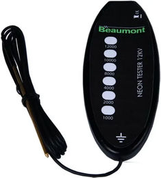 Beaumont Zaun-Tester aus Kunststoff in Schwarz – Bild 1 von 2