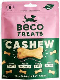 Beco Belohnungssnack Cashew mit Kürbis und Karotte Vegan und Getreidefrei 70 g – Bild 1 von 2