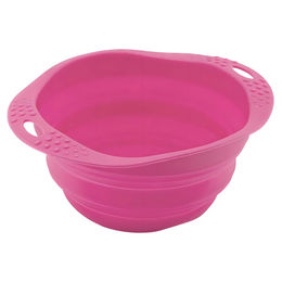 Beco Faltbarer Reisenapf aus Silikon Rosa Größe M 18 x 6,5 x 15 cm - 750 ml – Bild 1 von 1
