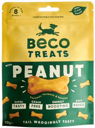 Beco Funktionssnack Erdnuss mit Kokosnuss und Kurkuma getreidefrei vegan 70 g – Bild 1 von 2