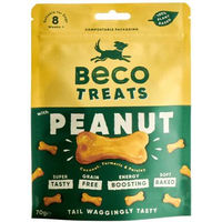 Produktbild von Beco Funktionssnack Erdnuss mit Kokosnuss und Kurkuma getreidefrei vegan 70 g