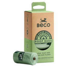 Produktbild von Beco Hundekotbeutel Grün 8 Rollen mit 120 Beuteln - 8 x 15 Stk.