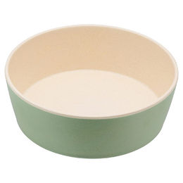 Produktbild von Beco Hundenapf Classic Bamboo Bowl aus Bambus in Minzgrün Größe L Durchmesser 18,5 cm - 1,65 l