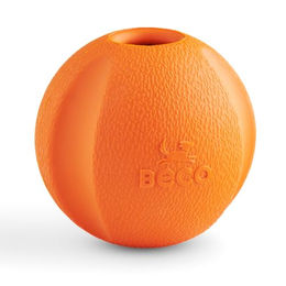 Beco Hundespielzeug Ball aus Naturkautschuk Orange – Bild 1 von 9