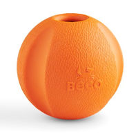 Produktbild von Beco Hundespielzeug Ball aus Naturkautschuk Orange